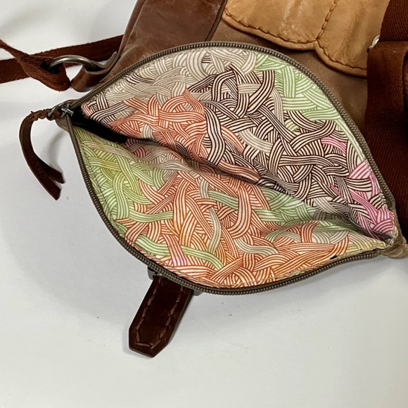 The Sak Deena Flap Bag Patchwork Leather - Picture 12 of 16